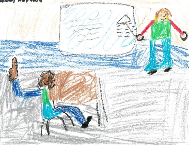 Aleah Hepburn, grade 2, Parkside